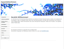 Tablet Screenshot of japanlektorinnen.com